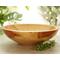 Handmade oak wood bowl for sale